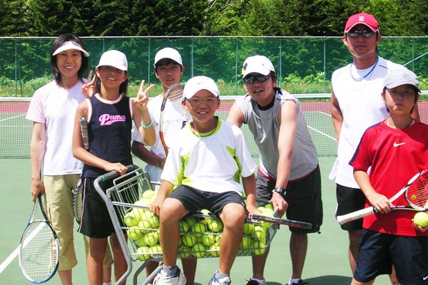 Feel the great outdoors while sweating pleasantly before the hot spring!