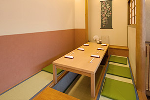 Raised Tatami Seating [4 people, 6 people]