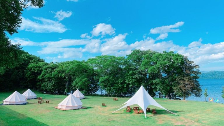 A plan that combines hotel stay, glamping, and sauna