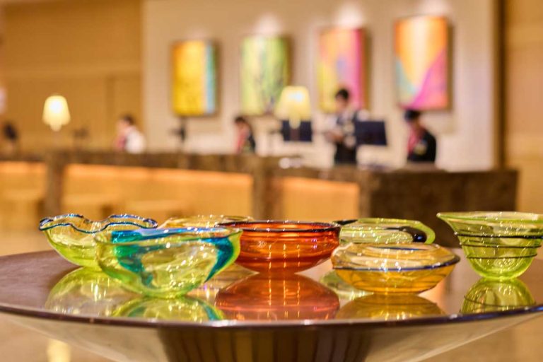 Inside the museum, you will find objects unique to Otaru, the city of glass.