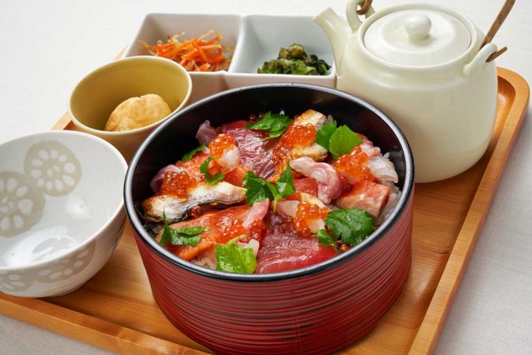 Dashichazuke + Meat Udon EN